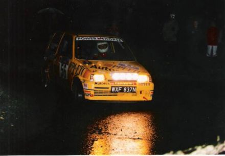 Jacek Sikora i Marek Kaczmarek - Fiat Cinquecento Sporting.